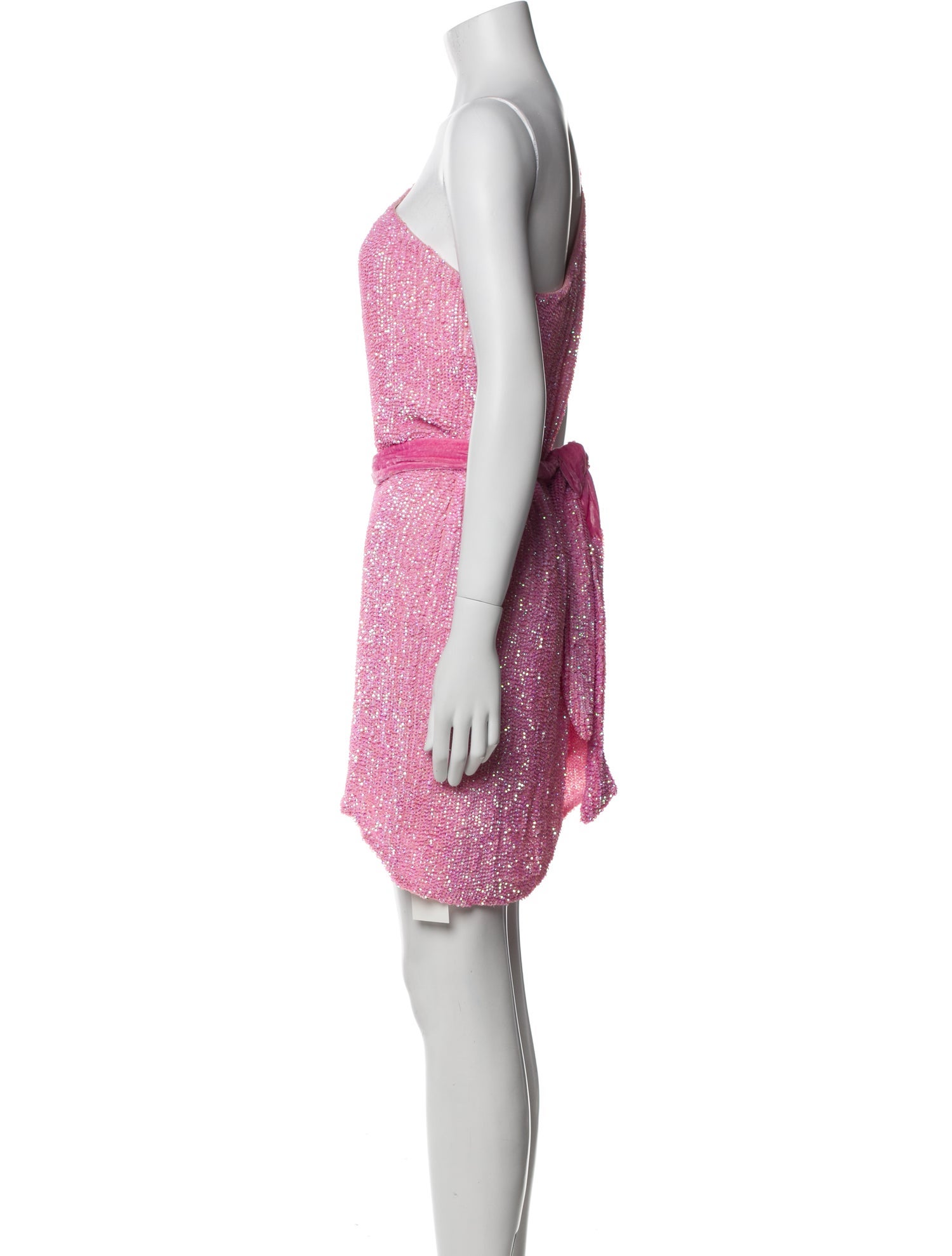 Retrofête One-Shoulder Mini Dress