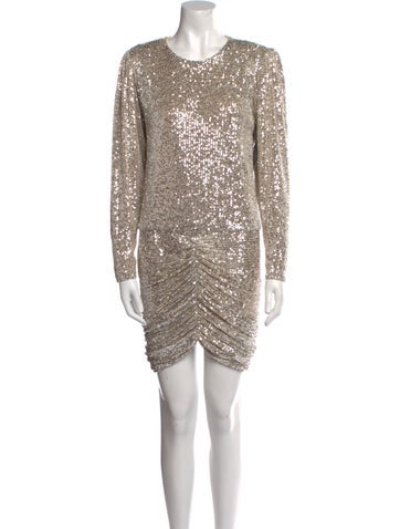 Retrofête Dresses Crew Neck Knee-Length Dress S