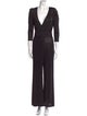 Retrofête Plunge Neckline Jumpsuit