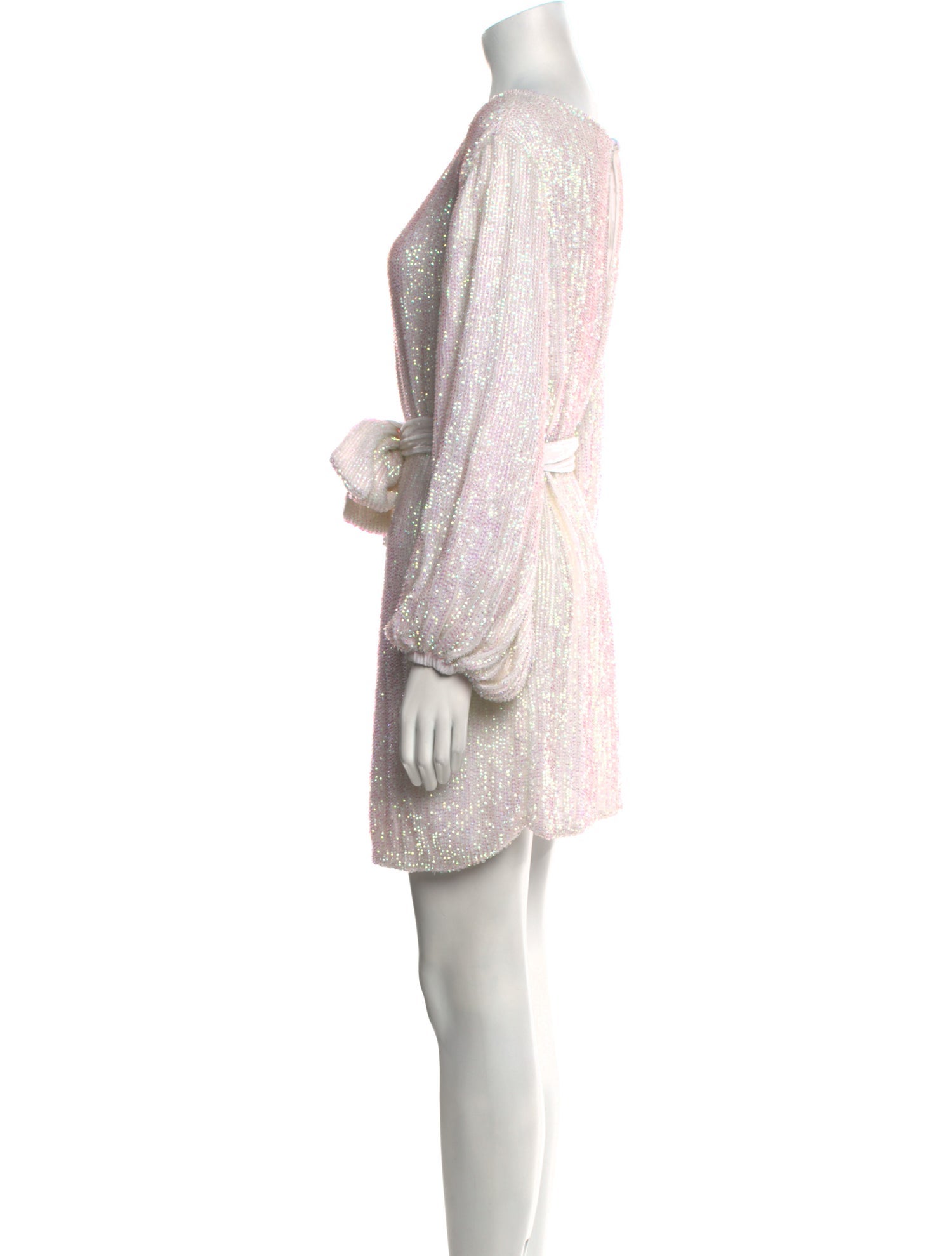 Retrofête Bateau Neckline Mini Dress