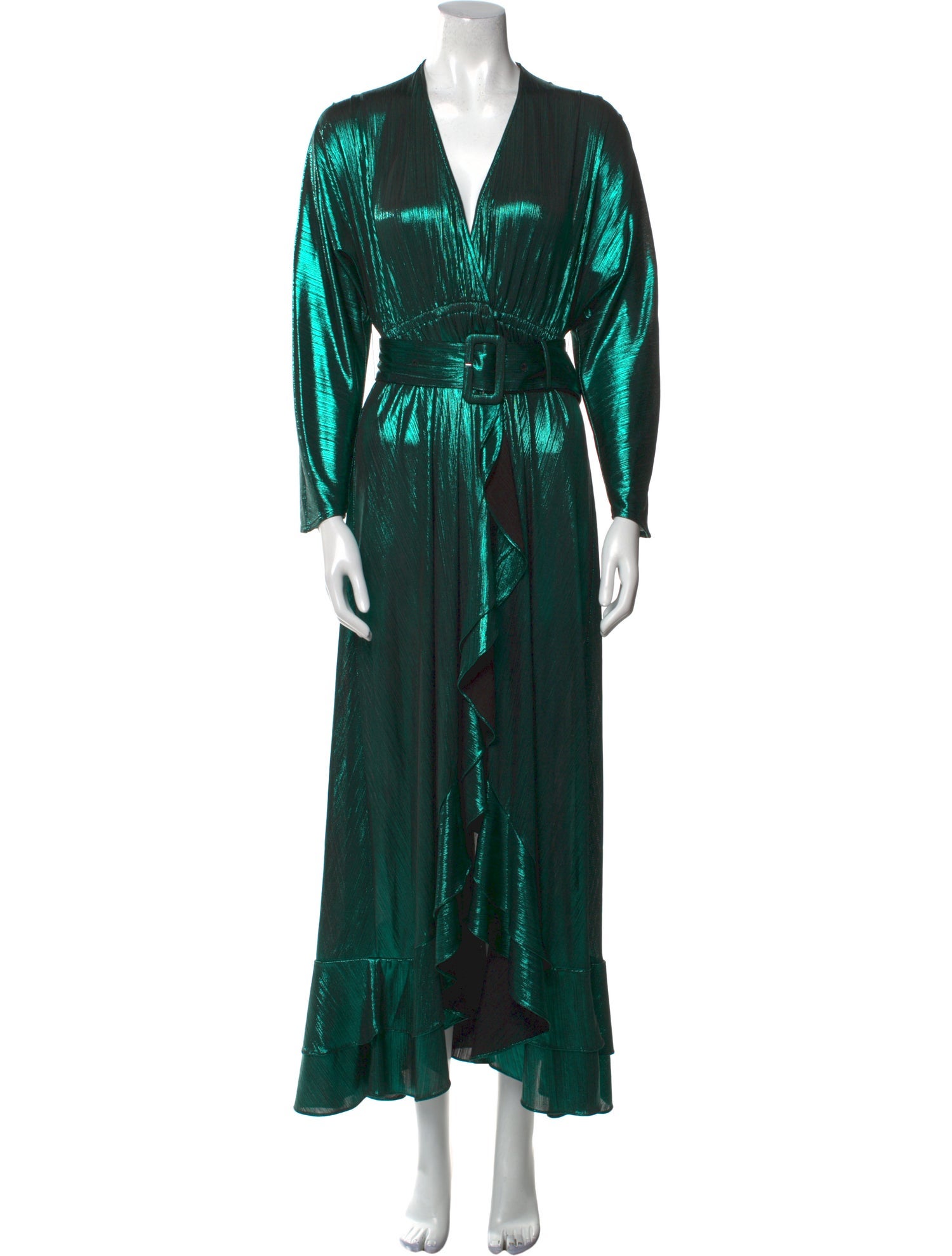 Retrofête V-Neck Long Dress