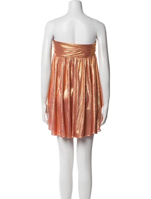 Retrofête Strapless Mini Dress