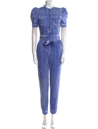 Retrofête Mock Neck Jumpsuit