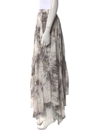 Retrofête Printed Long Skirt