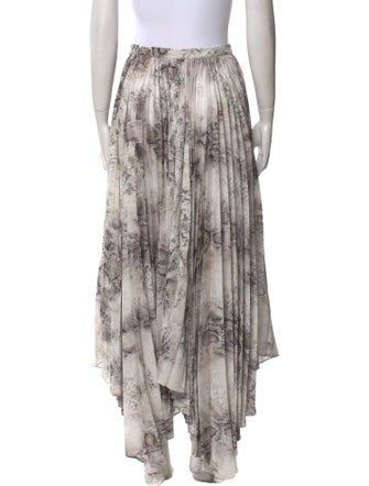 Retrofête Printed Long Skirt