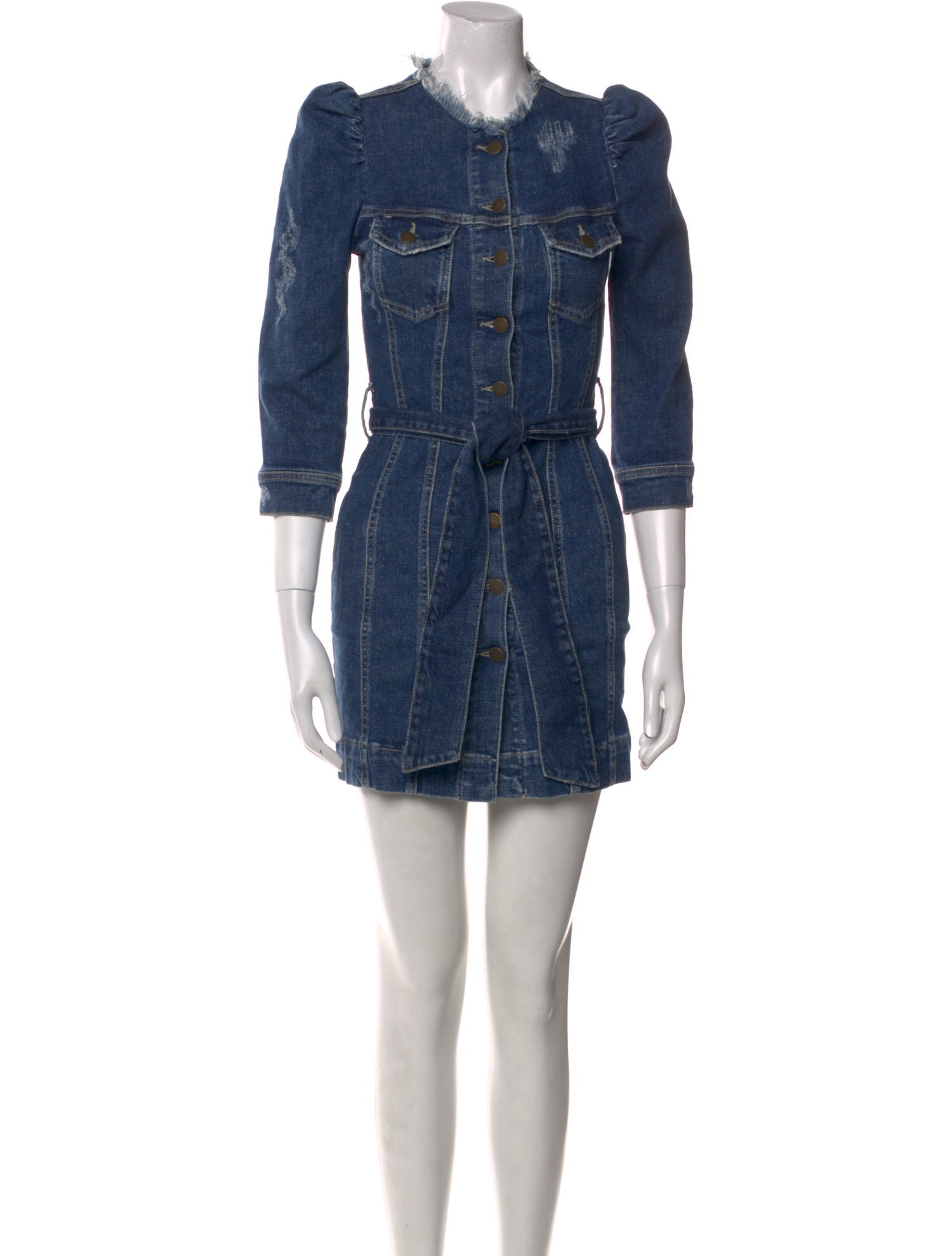 Retrofête Crew Neck Mini Dress