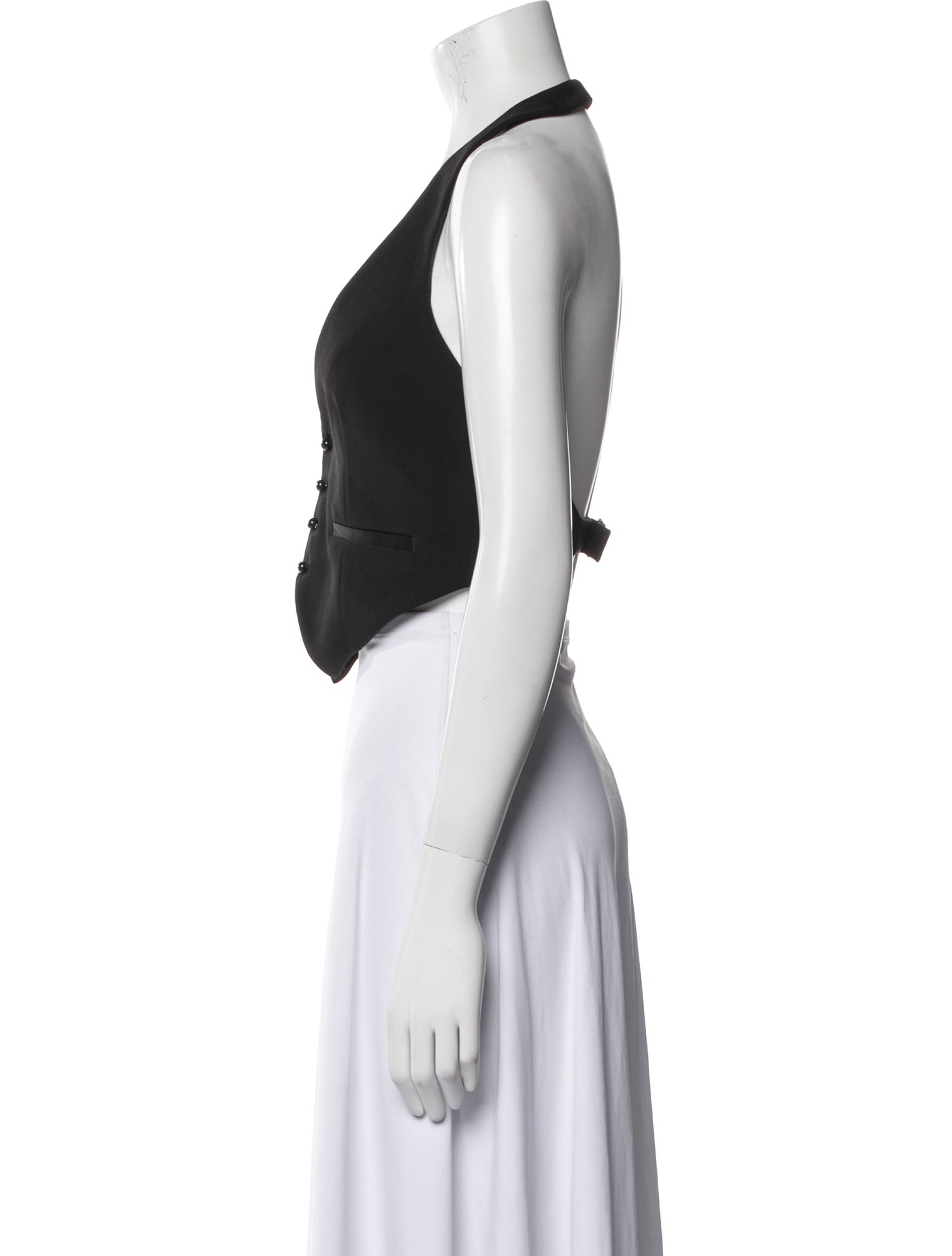 Retrofête Halterneck Sleeveless Crop Top