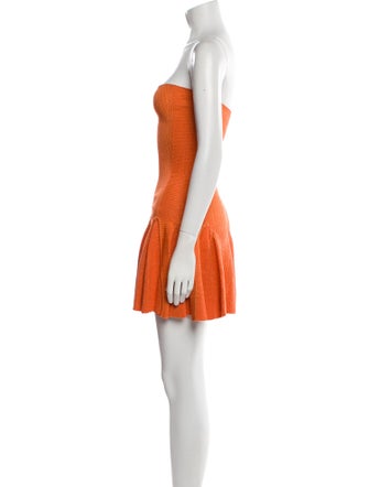 Retrofête Strapless Mini Dress