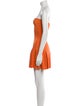 Retrofête Strapless Mini Dress