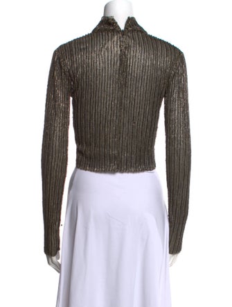 Retrofête Turtleneck Long Sleeve Crop Top