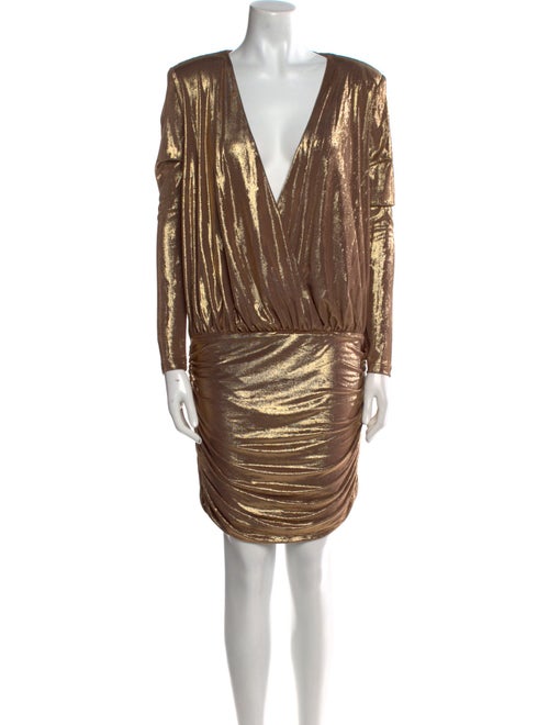 Retrofête V-Neck Mini Dress