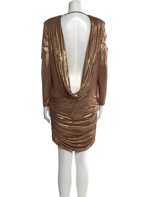 Retrofête V-Neck Mini Dress