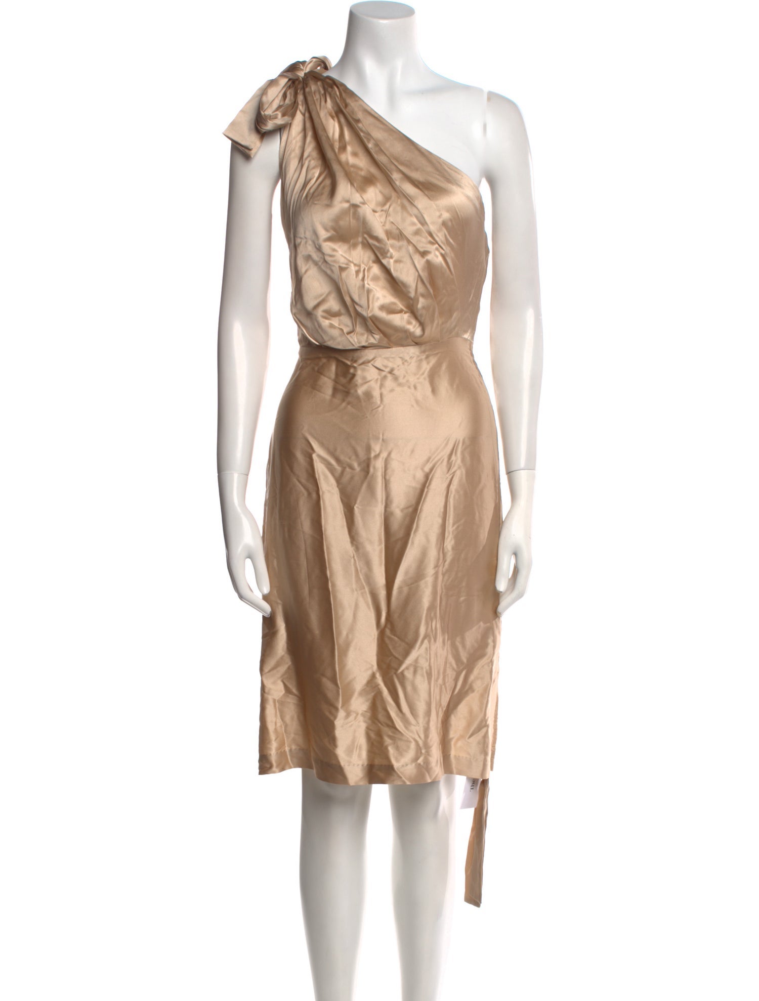 Retrofête Silk Midi Length Dress