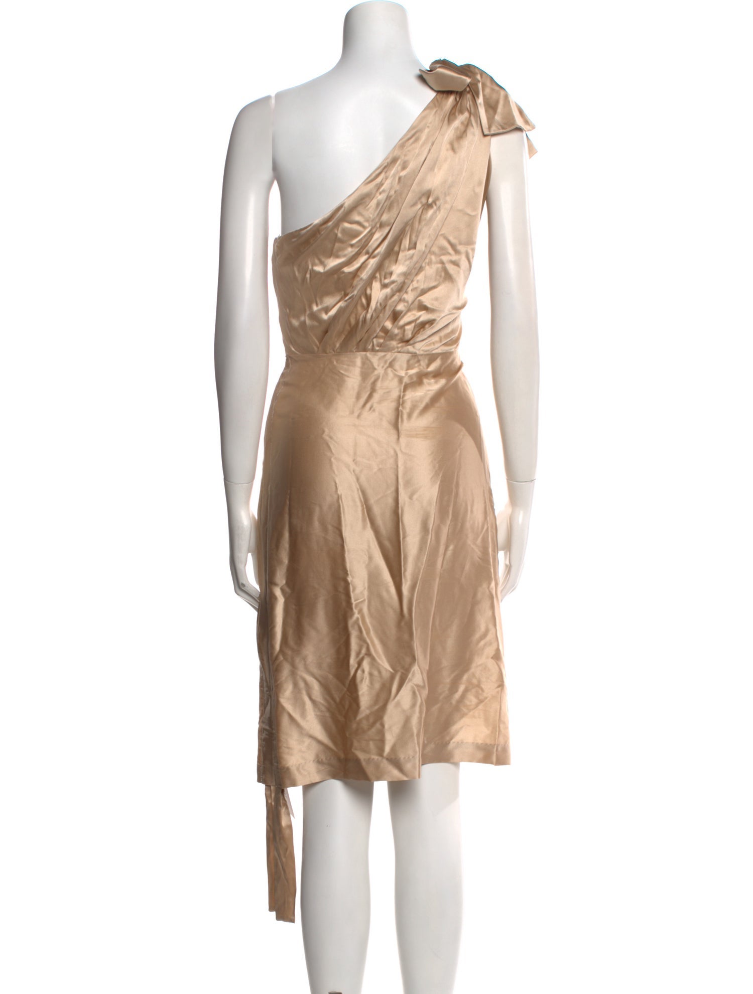 Retrofête Silk Midi Length Dress