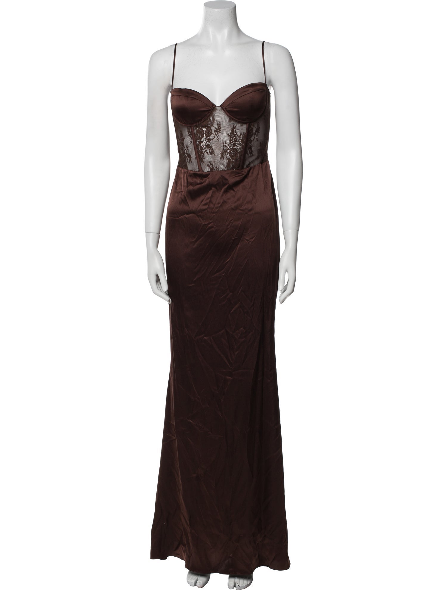 Retrofête Silk Long Dress