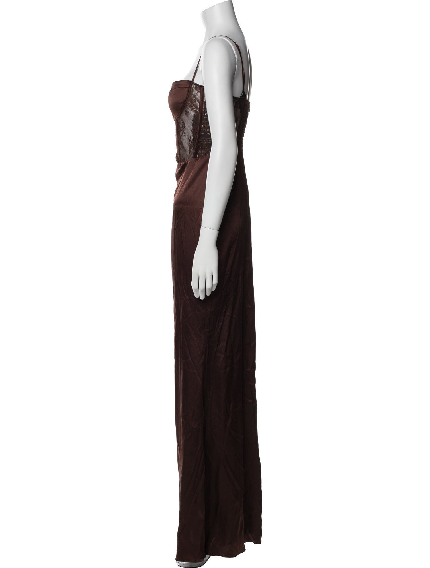 Retrofête Silk Long Dress
