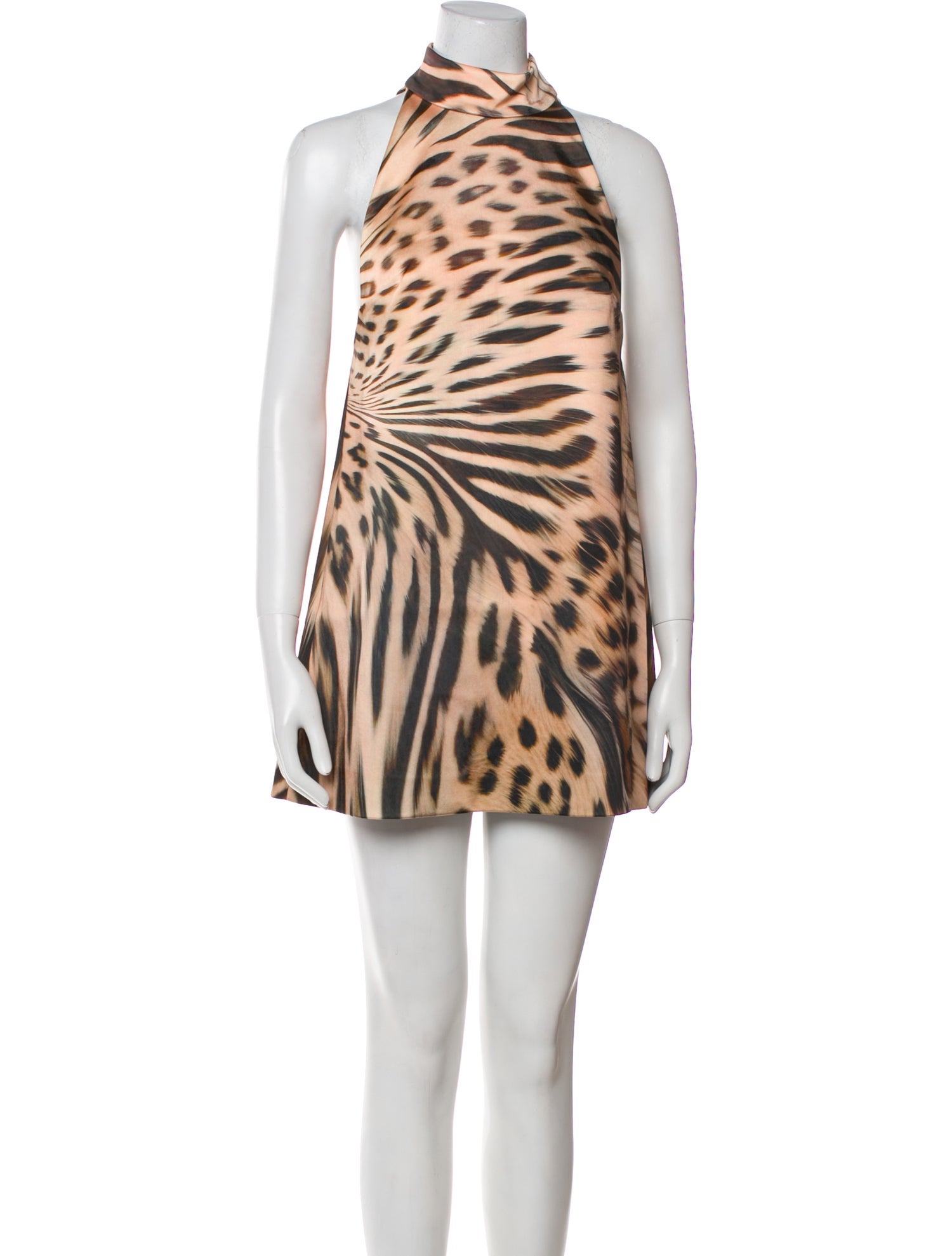 Retrofête Animal Print Mini Dress w/ Tags