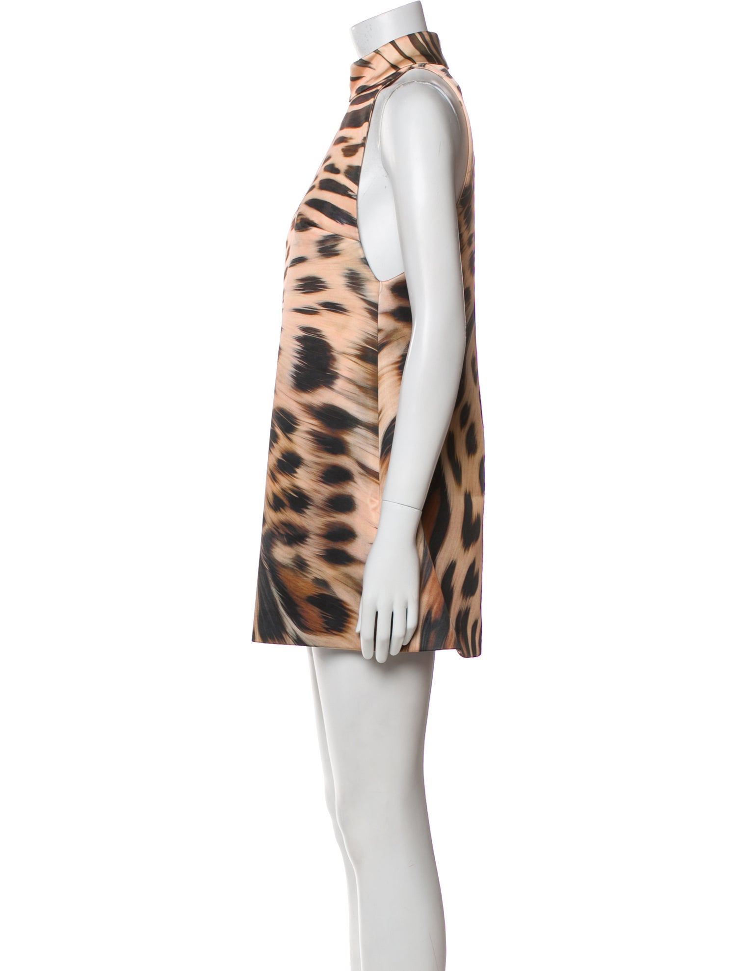 Retrofête Animal Print Mini Dress w/ Tags