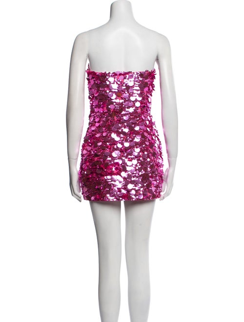 Retrofête Strapless Mini Dress