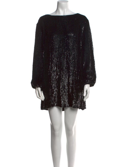 Retrofête Patterned Mini Dress