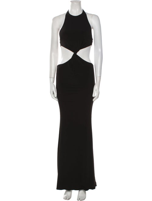 Retrofête Halterneck Long Dress