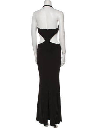 Retrofête Halterneck Long Dress