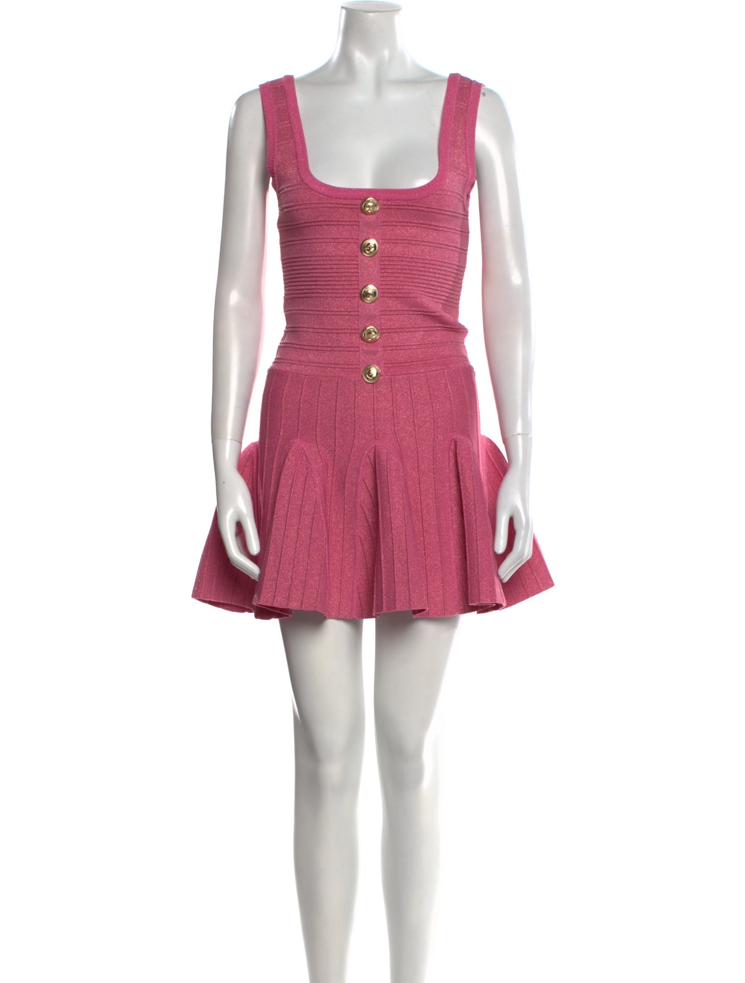 Retrofête Square Neckline Mini Dress w/ Tags