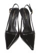 Retrofête Patent Leather Slingback Pumps