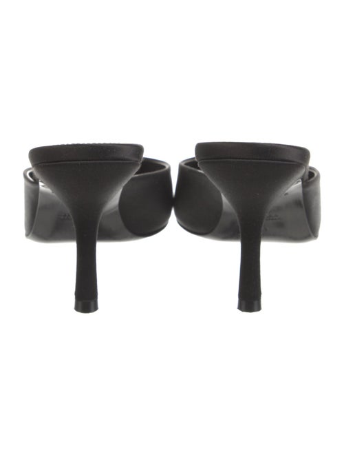 Retrofête Satin Crystal Embellishments Mules