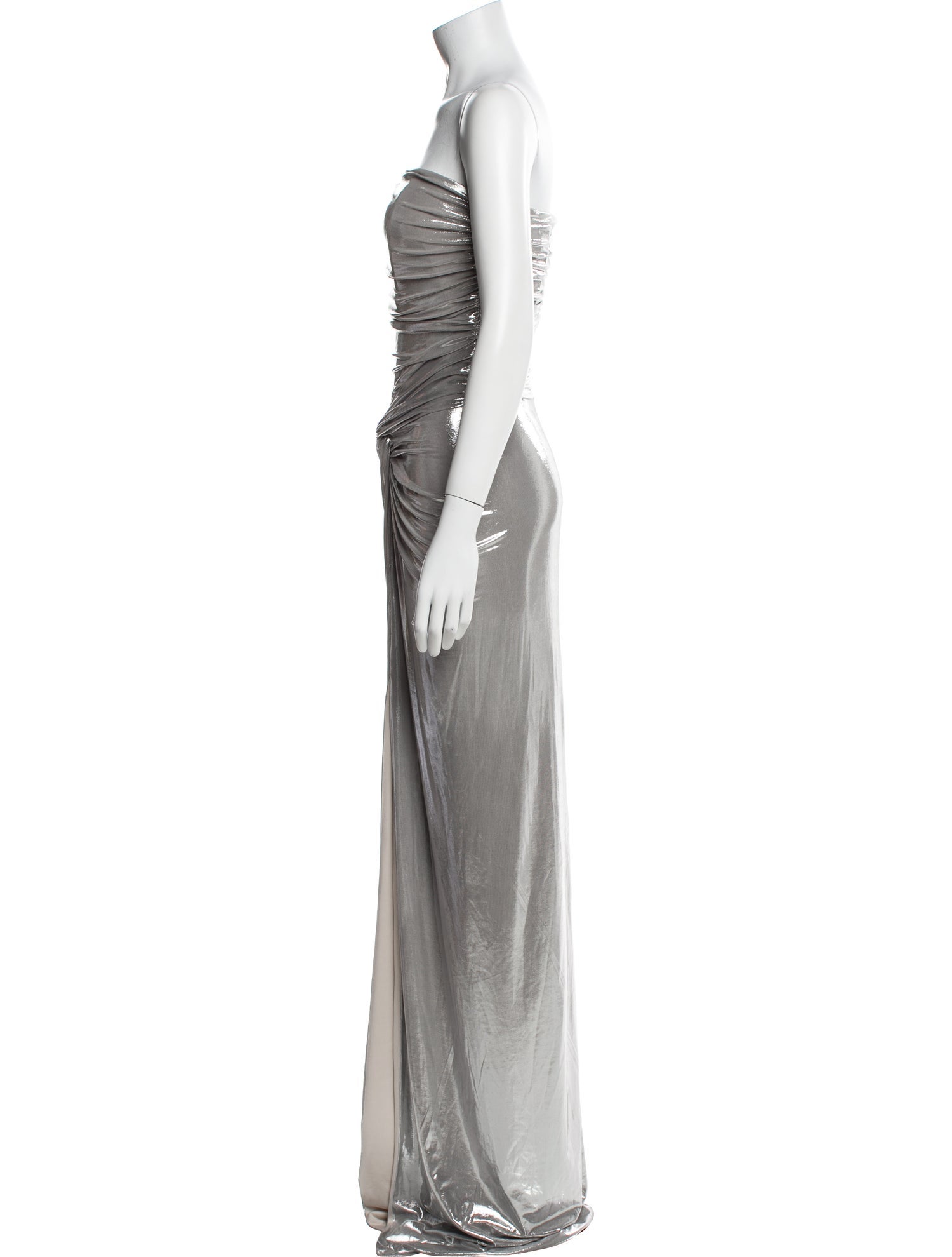 Retrofête Strapless Long Dress