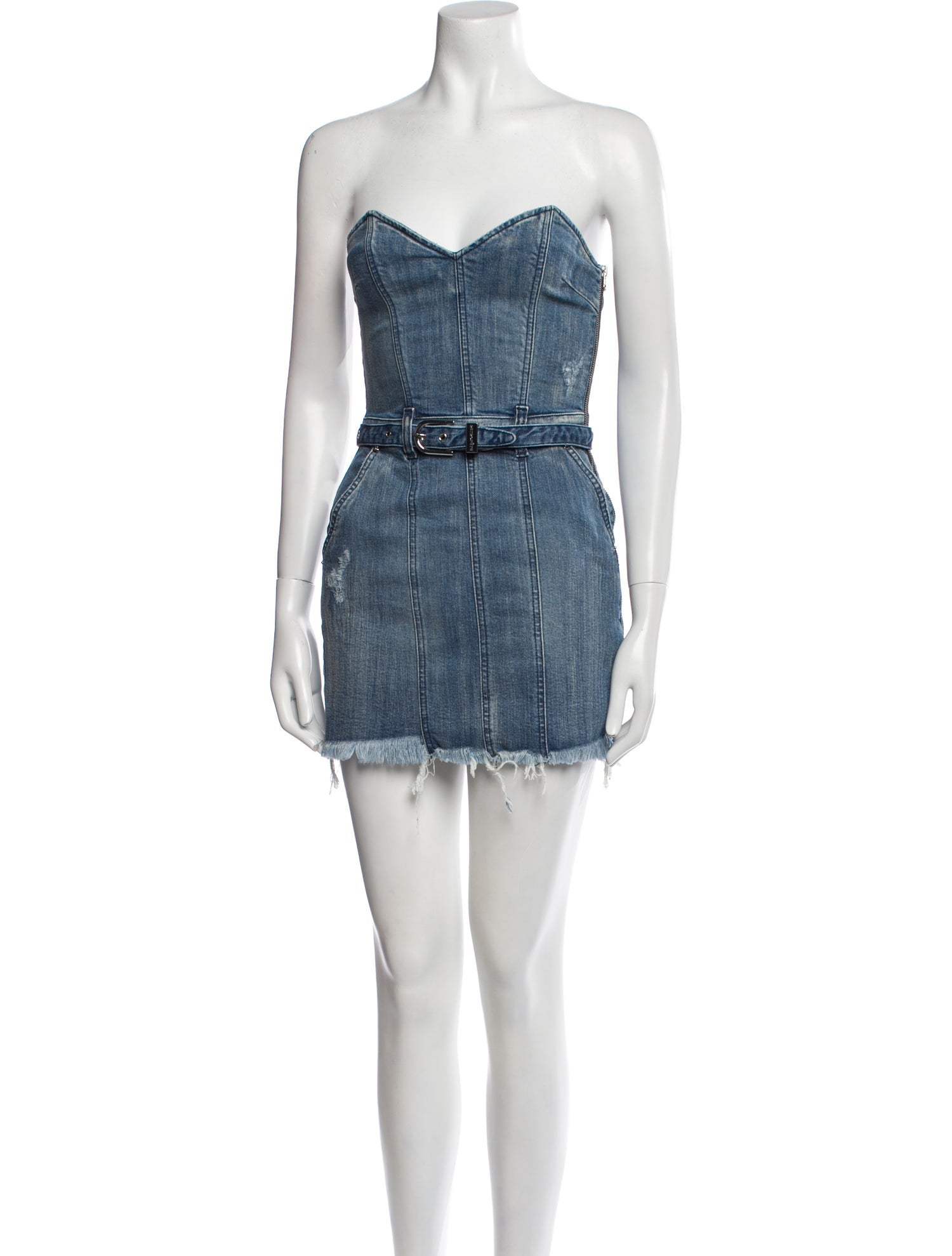 Retrofête Strapless Mini Dress