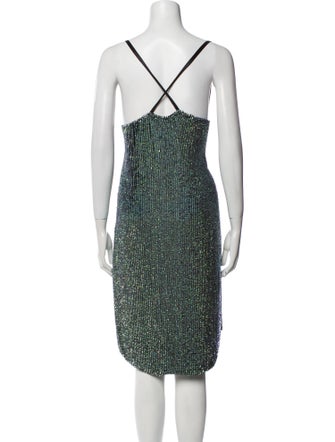 Retrofête Cowl Neck Mini Dress