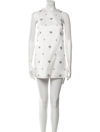 Retrofête Crew Neck Mini Dress