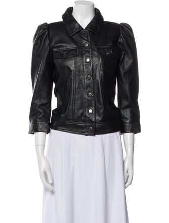 Retrofête Leather Biker Jacket