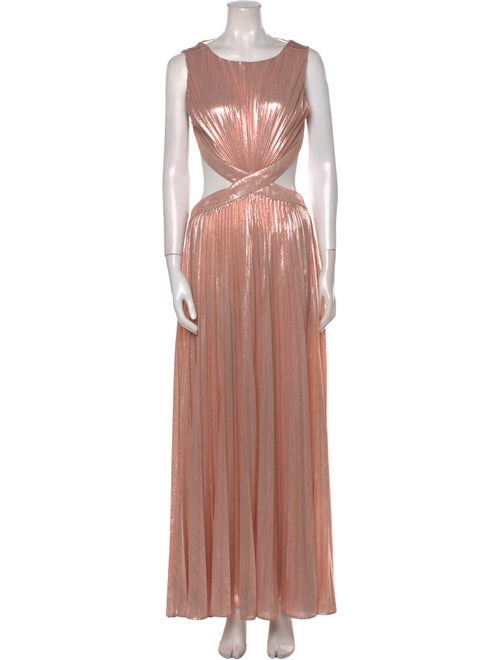 Retrofête Scoop Neck Long Dress