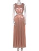 Retrofête Scoop Neck Long Dress