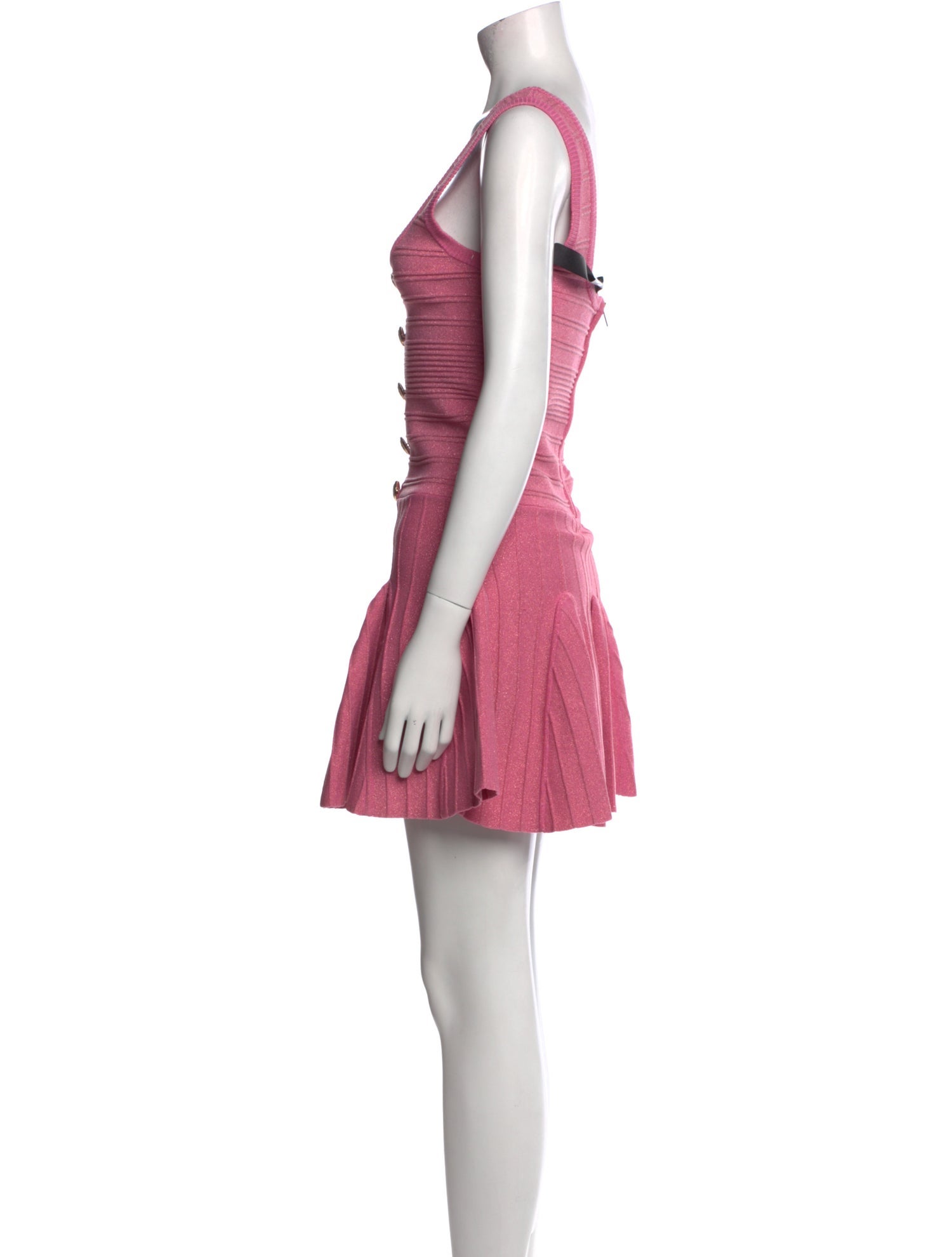 Retrofête Square Neckline Mini Dress w/ Tags