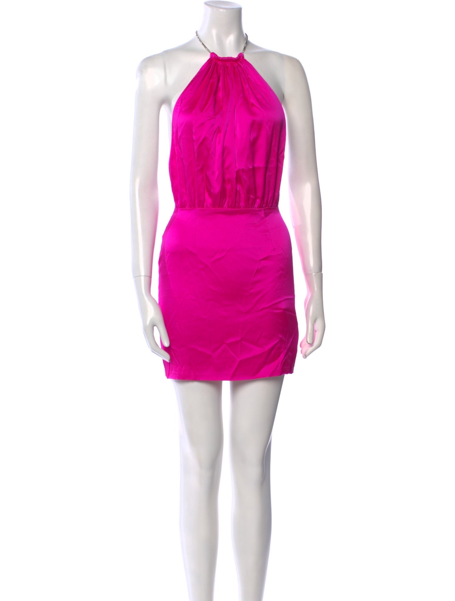 Retrofête Silk Mini Dress