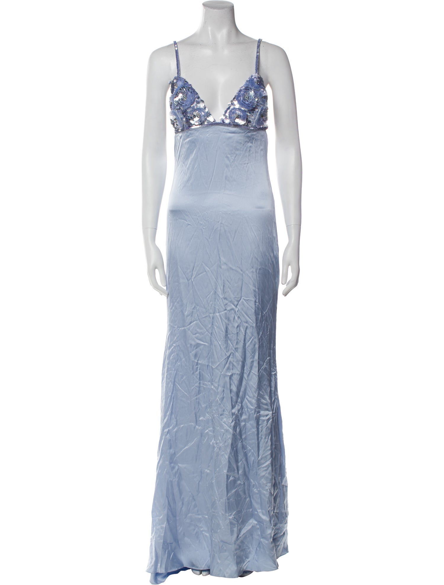 Retrofête Lace Pattern Long Dress