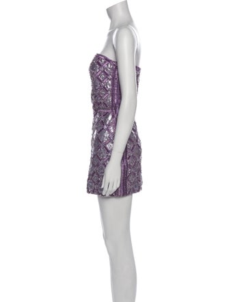 Retrofête Printed Mini Dress