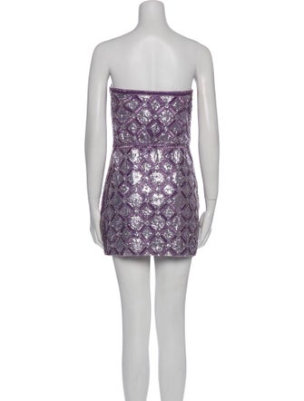 Retrofête Printed Mini Dress