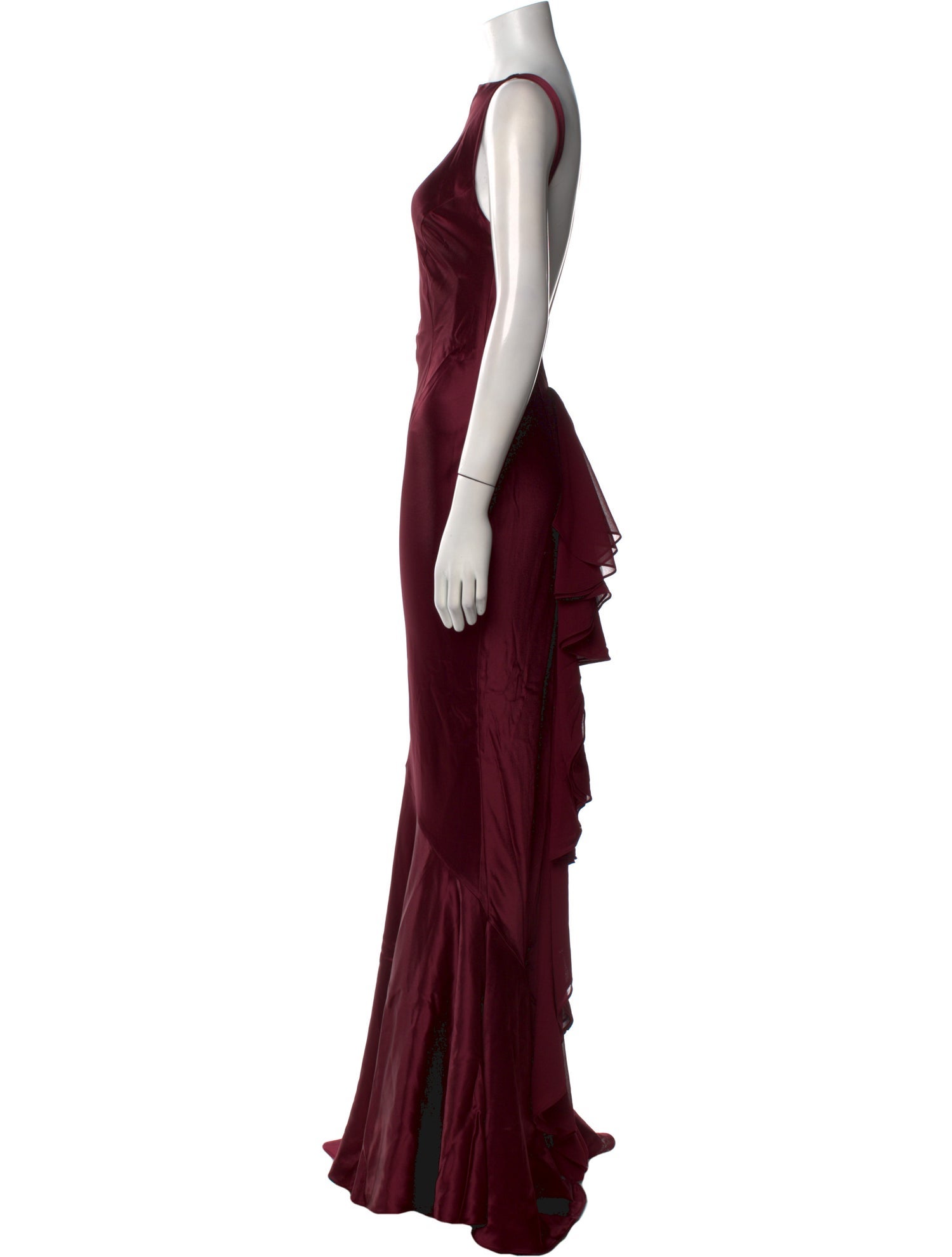Retrofête Bateau Neckline Long Dress w/ Tags