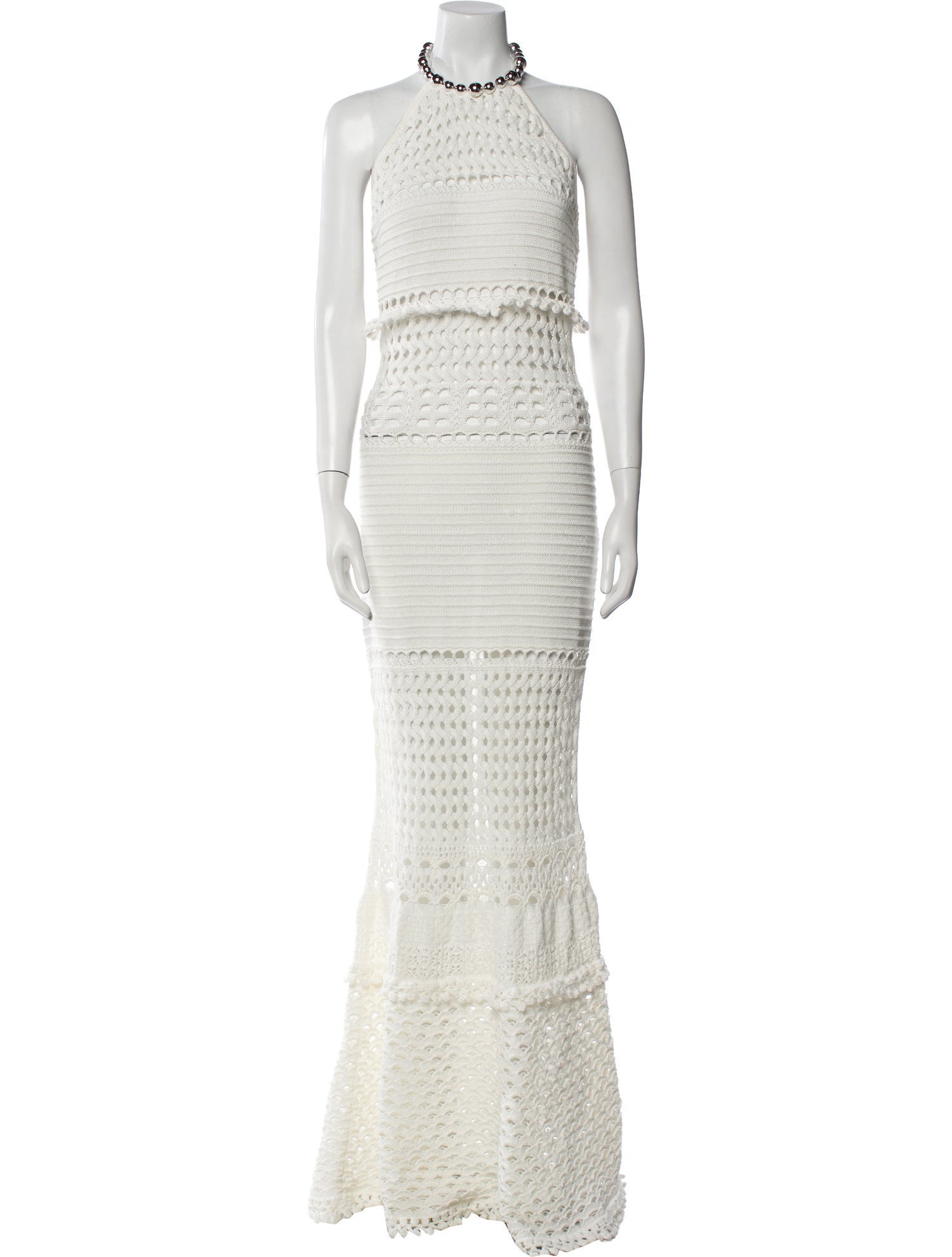 Retrofête Halterneck Long Dress