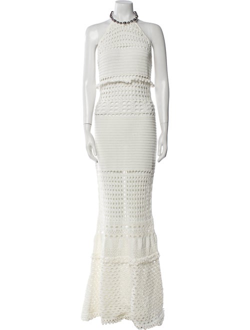 Retrofête Halterneck Long Dress