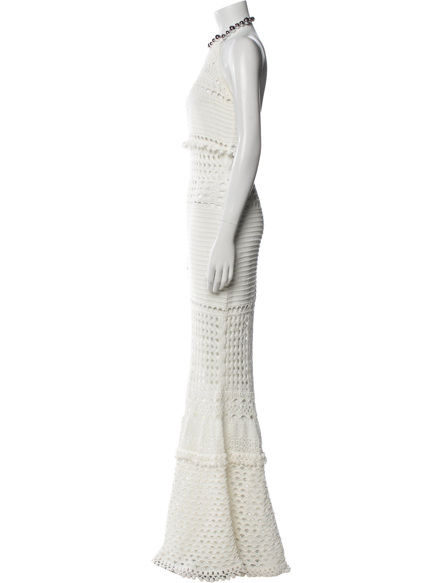 Retrofête Halterneck Long Dress