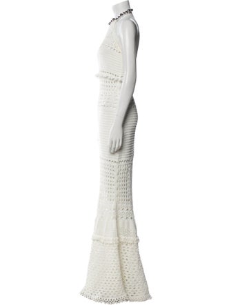 Retrofête Halterneck Long Dress