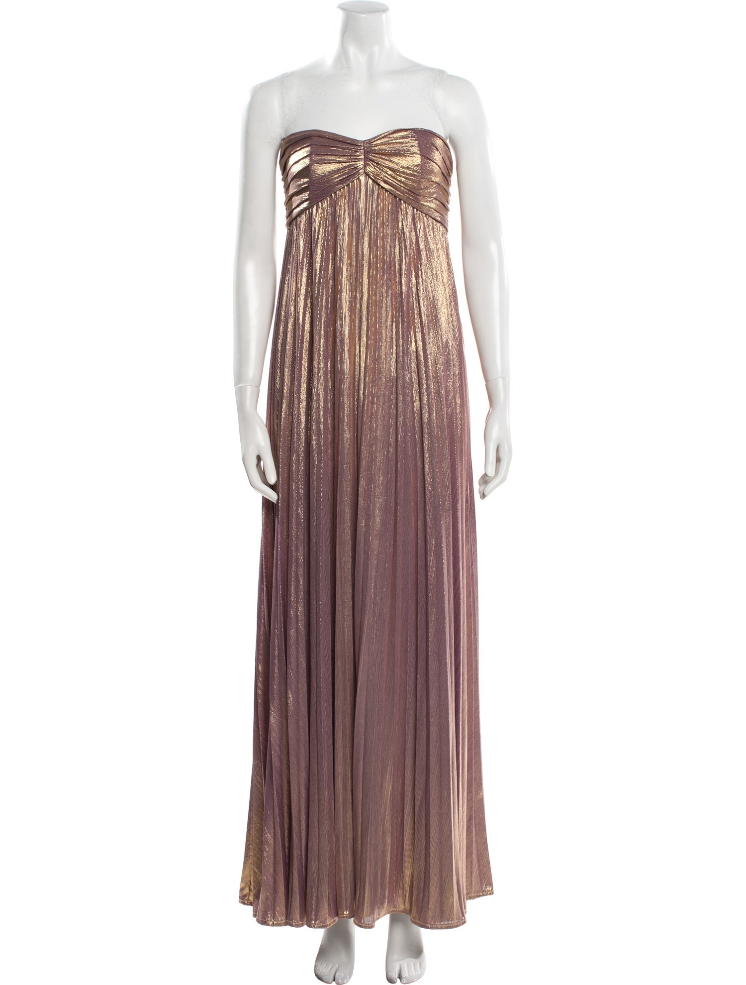 Retrofête Strapless Long Dress