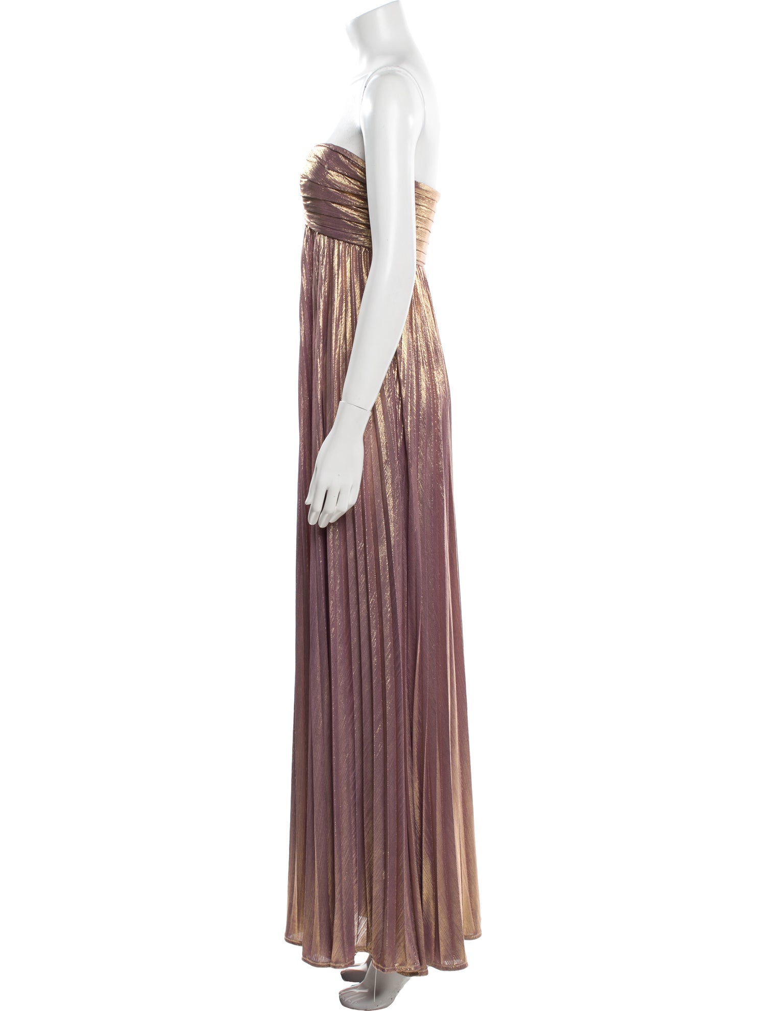 Retrofête Strapless Long Dress