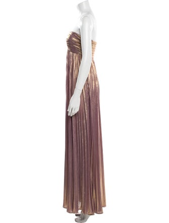 Retrofête Strapless Long Dress