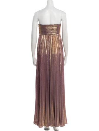 Retrofête Strapless Long Dress
